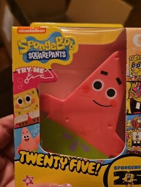 Nickelodeon Patrick Star Pink and Green SpongeBob Figure